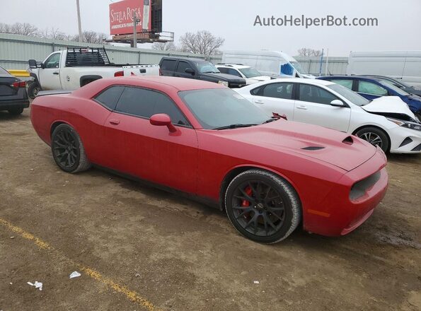 2C3CDZC93GH152882 2016 DODGE CHALLENGER Красный Передняя правая четверть