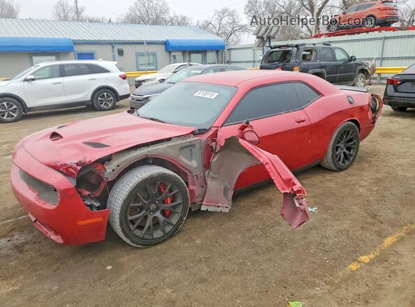 2C3CDZC93GH152882 2016 DODGE CHALLENGER Красный Передняя левая четверть