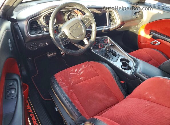 2C3CDZFJ0MH645081 2021 DODGE CHALLENGER Синий Вид панели приборов