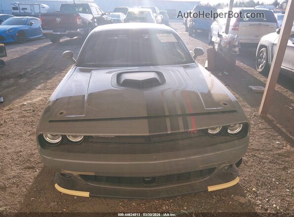 2C3CDZFJ0PH601683 2023 DODGE CHALLENGER Black უკანა სალონის ხედი