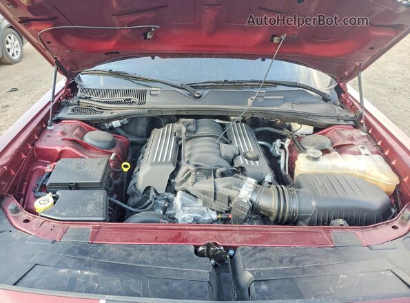 2C3CDZFJ1NH155508 2022 DODGE CHALLENGER Burgundy Вид задньої частини салону