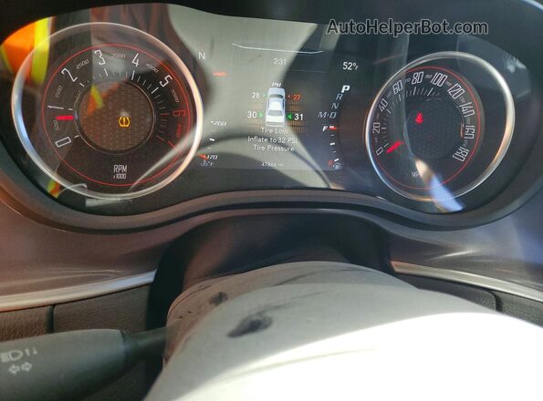 2C3CDZFJ2MH537657 2021 DODGE CHALLENGER Black ხელსაწყოთა პანელის ხედი