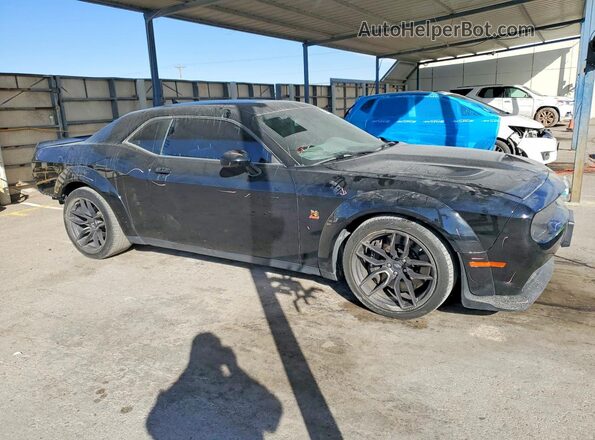 2C3CDZFJ2MH537657 2021 DODGE CHALLENGER Black წინა მარჯვენა