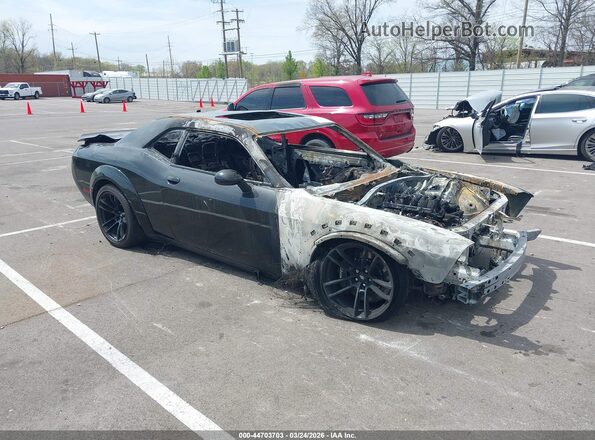 2C3CDZFJ2PH654501 2023 DODGE CHALLENGER Gray Delantero derecho