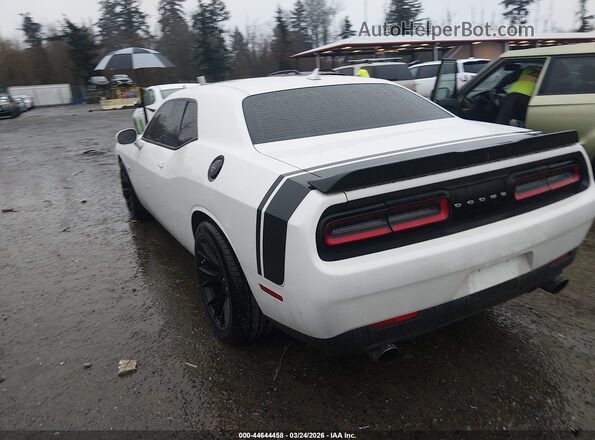 2C3CDZFJ3JH127610 2018 DODGE CHALLENGER Белый Задняя левая четверть