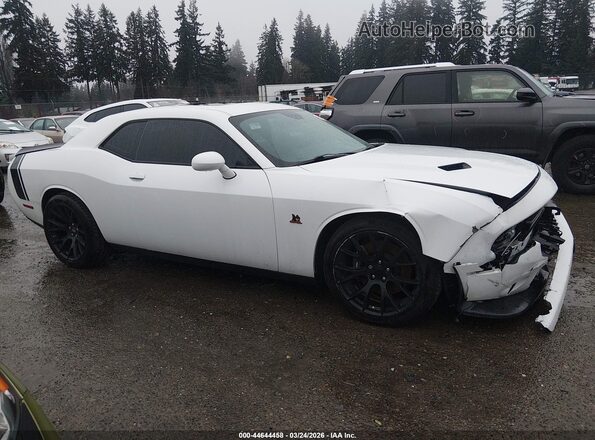 2C3CDZFJ3JH127610 2018 DODGE CHALLENGER Белый Вид задней части салона