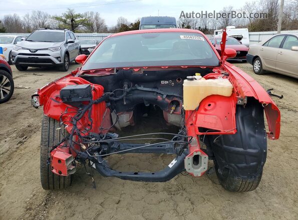 2C3CDZFJ3KH525627 2019 DODGE CHALLENGER Красный Вид спереди