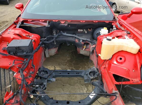 2C3CDZFJ3KH525627 2019 DODGE CHALLENGER Красный Вид задней части салона