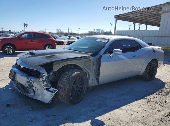 2C3CDZFJ6KH684383 2019 DODGE CHALLENGER Черный Передняя левая четверть