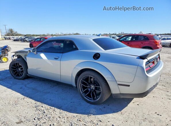 2C3CDZFJ6KH684383 2019 DODGE CHALLENGER Черный Задняя левая четверть