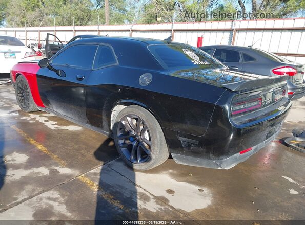 2C3CDZFJ9HH613798 2017 DODGE CHALLENGER Черный Задняя левая четверть