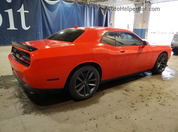 2C3CDZFJ9KH642256 2019 DODGE CHALLENGER Orange Rear right