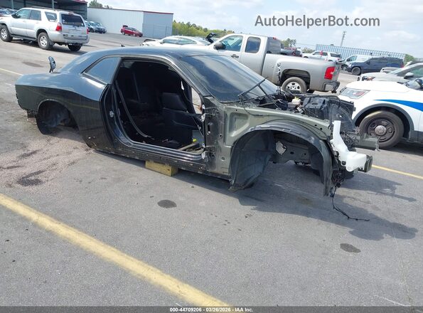 2C3CDZFJ9MH513758 2021 DODGE CHALLENGER Черный Передняя правая четверть