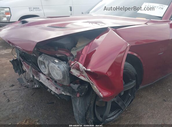 2C3CDZFJXNH142708 2022 DODGE CHALLENGER Red Widok z przodu