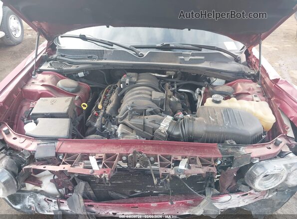 2C3CDZFJXNH142708 2022 DODGE CHALLENGER Red Widok z tyłu