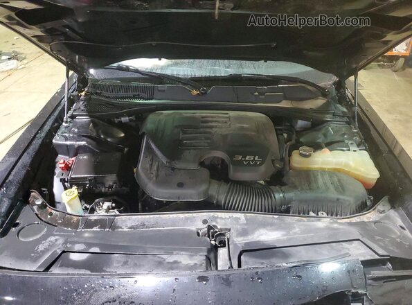 2C3CDZGG0HH624952 2017 DODGE CHALLENGER Черный Вид задней части салона