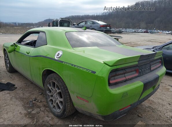 2C3CDZGG3HH551012 2017 DODGE CHALLENGER Зеленый Задняя левая четверть