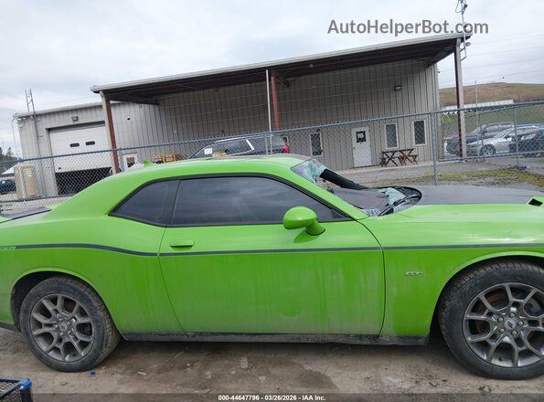 2C3CDZGG3HH551012 2017 DODGE CHALLENGER Зеленый Вид задней части салона
