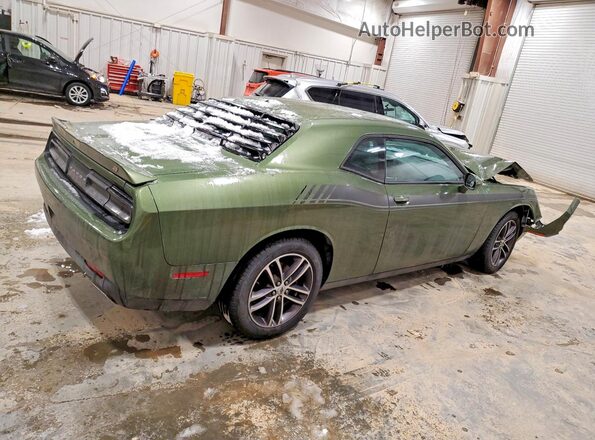 2C3CDZGG3KH759852 2019 DODGE CHALLENGER Green Tył prawy