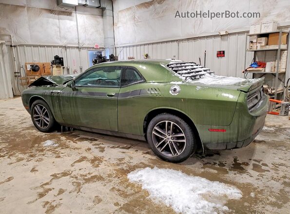 2C3CDZGG3KH759852 2019 DODGE CHALLENGER Green Tył lewy