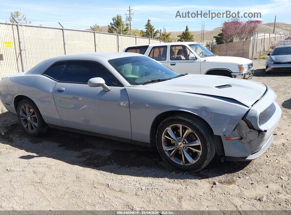 2C3CDZGG5MH534867 2021 DODGE CHALLENGER Gray Widok wnętrza z tyłu