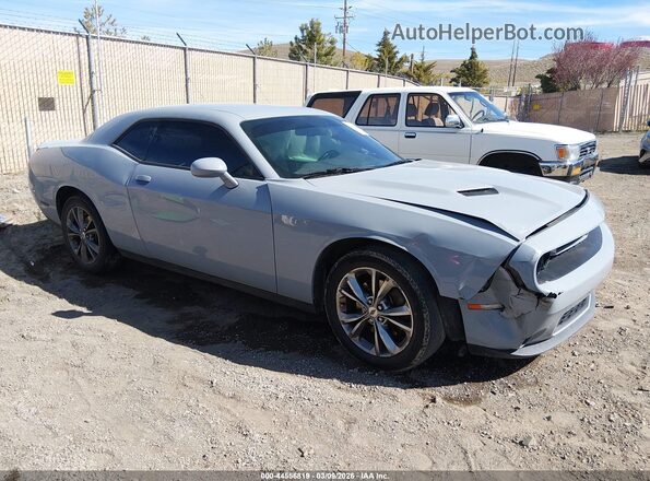 2C3CDZGG5MH534867 2021 DODGE CHALLENGER Gray Przód prawy
