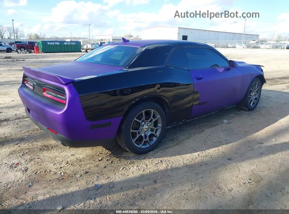 2C3CDZGG9HH556229 2017 DODGE CHALLENGER Purple Tył prawy