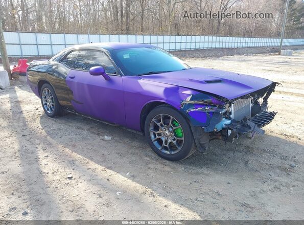 2C3CDZGG9HH556229 2017 DODGE CHALLENGER Purple Przód prawy