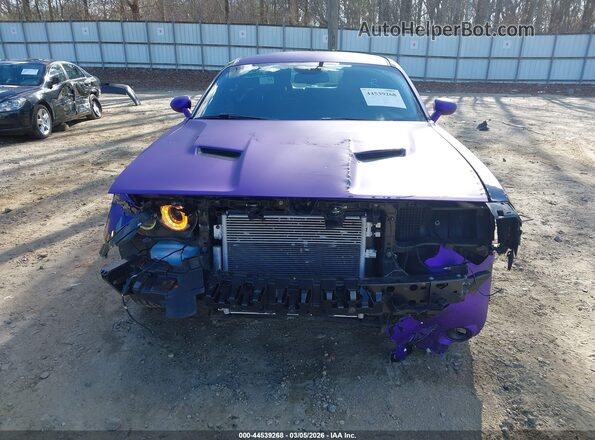 2C3CDZGG9HH556229 2017 DODGE CHALLENGER Purple Widok z przodu