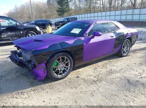 2C3CDZGG9HH556229 2017 DODGE CHALLENGER Purple Przód lewy