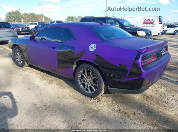 2C3CDZGG9HH556229 2017 DODGE CHALLENGER Purple Tył lewy