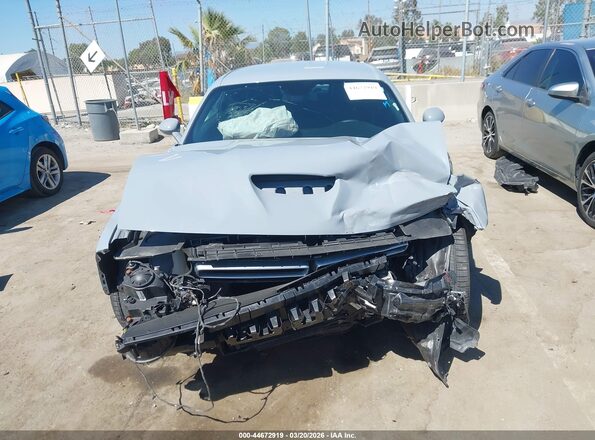 2C3CDZJG2NH128295 2022 DODGE CHALLENGER Серый Вид щитка приборов