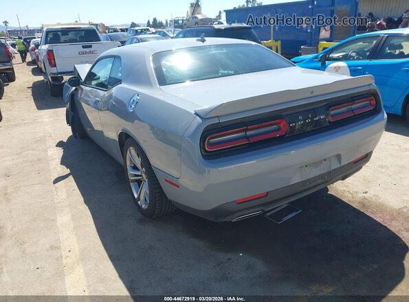 2C3CDZJG2NH128295 2022 DODGE CHALLENGER Серый Задняя левая четверть