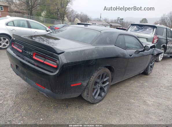 2C3CDZJG3KH557330 2019 DODGE CHALLENGER Черный Задняя правая четверть