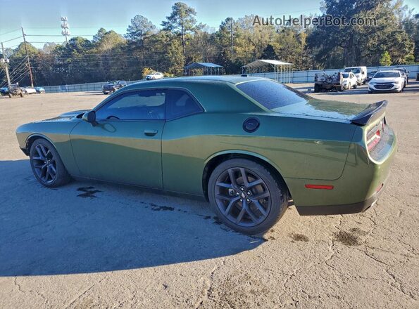 2C3CDZJG3NH263558 2022 DODGE CHALLENGER Зеленый Задняя левая четверть