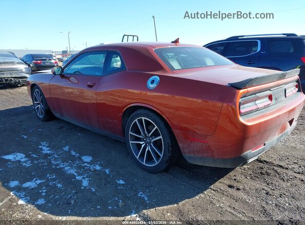 2C3CDZJG3PH616884 2023 DODGE CHALLENGER Оранжевый Задняя левая четверть