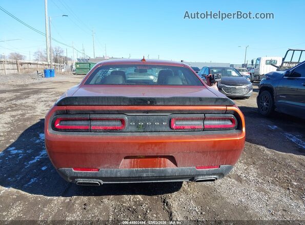 2C3CDZJG3PH616884 2023 DODGE CHALLENGER Оранжевый 