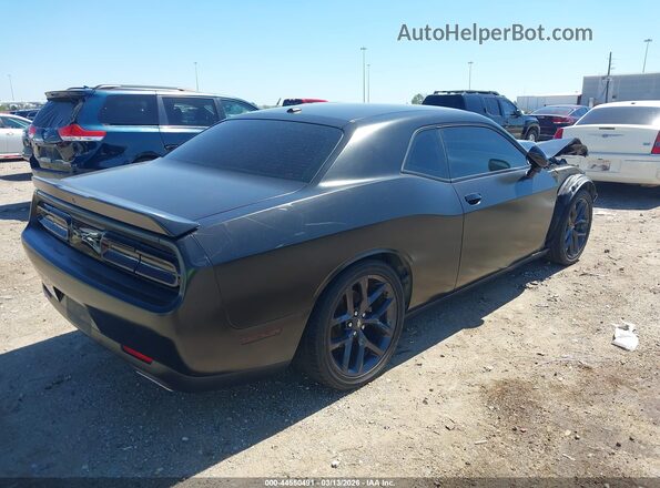 2C3CDZJG3PH654356 2023 DODGE CHALLENGER Черный Задняя правая четверть