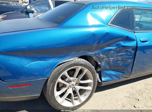 2C3CDZJG4LH156452 2020 DODGE CHALLENGER Синий Вид спереди