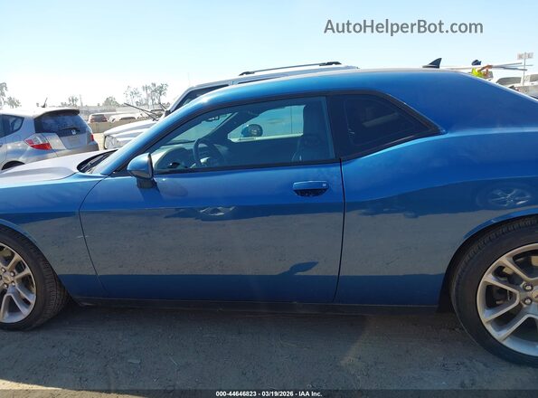 2C3CDZJG4LH156452 2020 DODGE CHALLENGER Синий Панорамный вид салона 360°