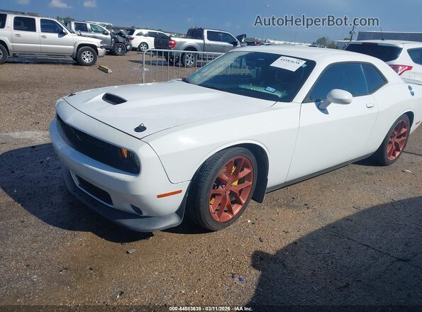 2C3CDZJG4LH170402 2020 DODGE CHALLENGER Белый Передняя левая четверть