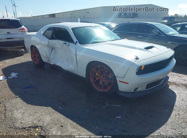 2C3CDZJG4LH170402 2020 DODGE CHALLENGER Белый Передняя правая четверть