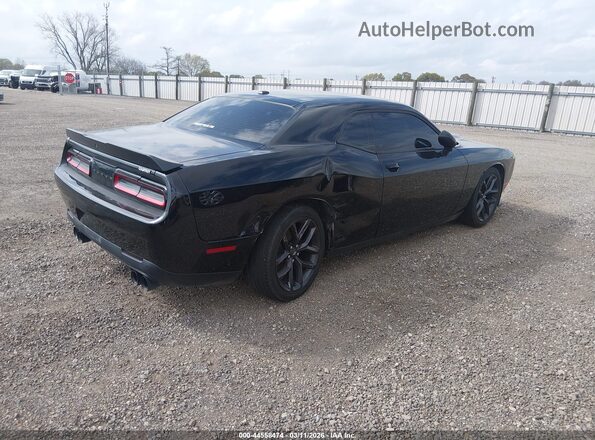 2C3CDZJG5LH239730 2020 DODGE CHALLENGER Черный Задняя правая четверть