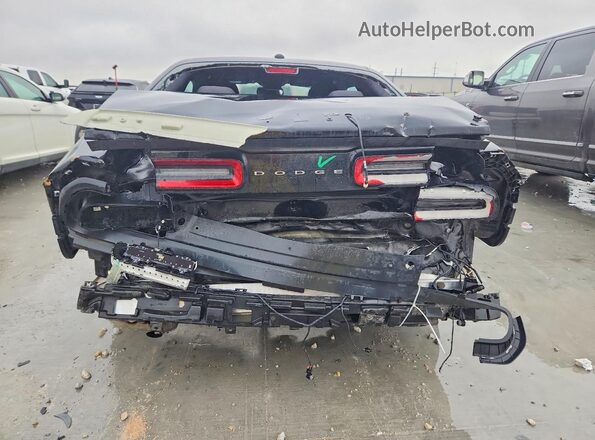 2C3CDZJG7KH677311 2019 DODGE CHALLENGER Черный Вид сзади