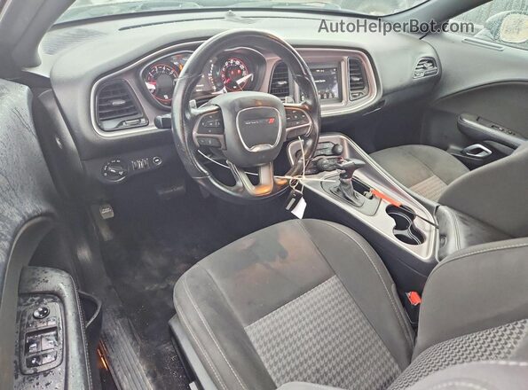 2C3CDZJG7KH677311 2019 DODGE CHALLENGER Черный Вид панели приборов