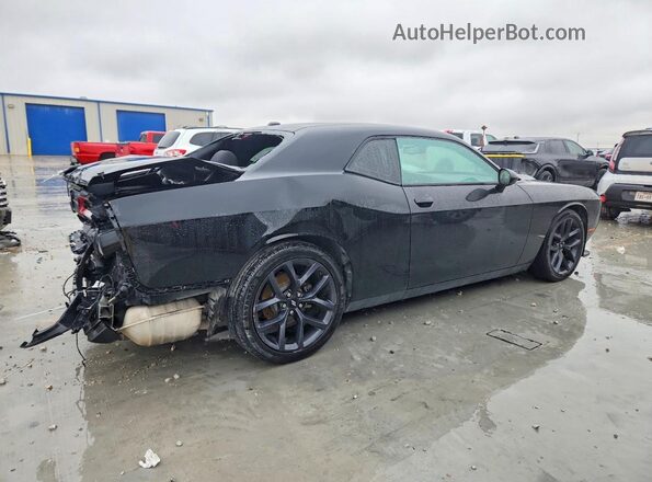 2C3CDZJG7KH677311 2019 DODGE CHALLENGER Черный Задняя правая четверть