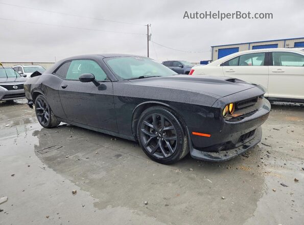 2C3CDZJG7KH677311 2019 DODGE CHALLENGER Черный Передняя правая четверть