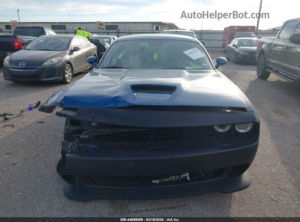 2C3CDZJG8LH253718 2020 DODGE CHALLENGER Синий Вид щитка приборов