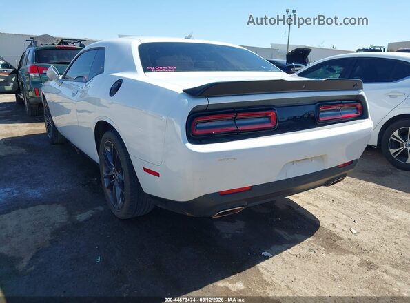 2C3CDZKG3MH632058 2021 DODGE CHALLENGER Белый Задняя левая четверть