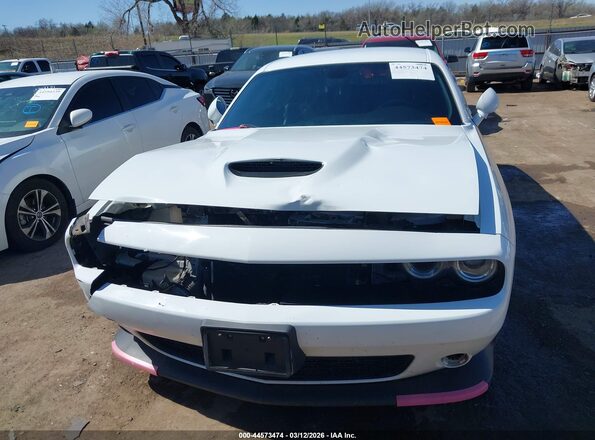 2C3CDZKG3MH632058 2021 DODGE CHALLENGER Белый Вид щитка приборов